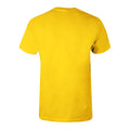 Yellow-Black - Back - Harry Potter Childrens-Kids Hufflepuff T-Shirt
