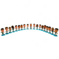 Multicoloured - Back - Manchester City FC Champions SoccerStarz Football Figurine (Pack of 18)