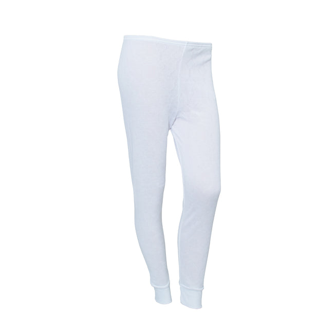 White - Front - FLOSO Ladies-Womens Thermal Underwear Long Jane (Viscose Premium Range)