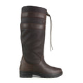 Brown - Front - Brogini Unisex Adult Longridge Leather Long Boots