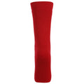 Red - Side - Trespass Kids Unisex Tubular Luxury Ski Tube Socks