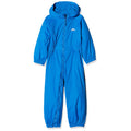 Cobalt - Back - Trespass Kids Unisex Dripdrop Padded Waterproof Rain Suit