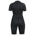 Black - Back - Trespass Womens-Ladies Scubadive Short Wetsuit