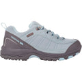 Sea Blue - Side - Trespass Womens-Ladies Scree Lace Up Technical Walking Shoes
