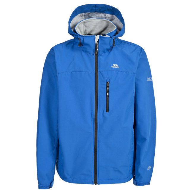 Electric Blue - Front - Trespass Mens Stanford Softshell Jacket