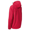 Red - Pack Shot - Trespass Mens Corvo Hooded Full Zip Waterproof Jacket-Coat
