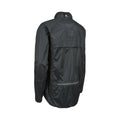 Black - Back - Trespass Mens Grafted Waterproof & Windproof Packaway Active Jacket