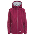 Grape Wine - Front - Trespass Womens-Ladies Sisely Waterpoof Softshell Jacket