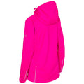 Pink Glow - Close up - Trespass Womens-Ladies Sisely Waterpoof Softshell Jacket