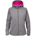 Storm Grey - Front - Trespass Womens-Ladies Sisely Waterpoof Softshell Jacket