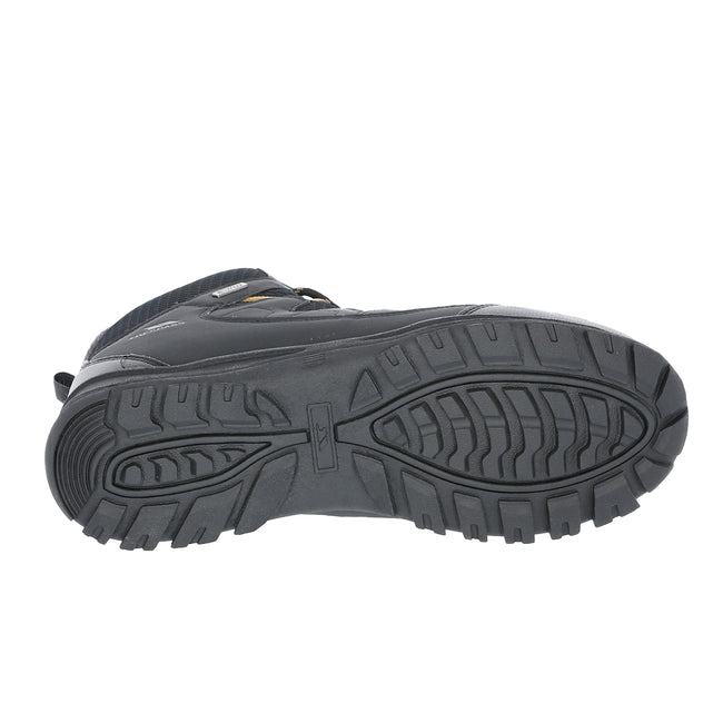 Black - Lifestyle - Trespass Mens Finley Waterproof Walking Boots