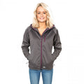 Carbon Marl - Side - Trespass Womens-Ladies Shelly Waterproof Softshell Jacket