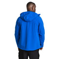 Blue - Back - Trespass Mens Marten DLX Softshell Jacket