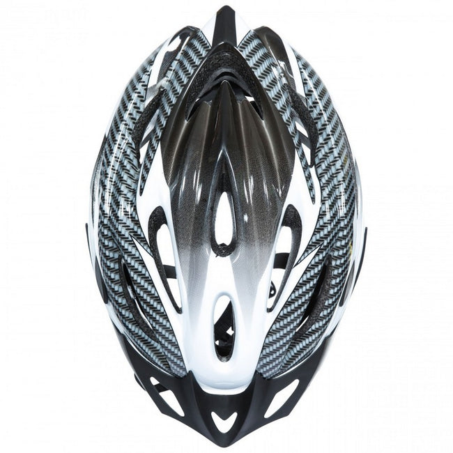 White - Lifestyle - Trespass Adults Unisex Crankster Cycling Helmet