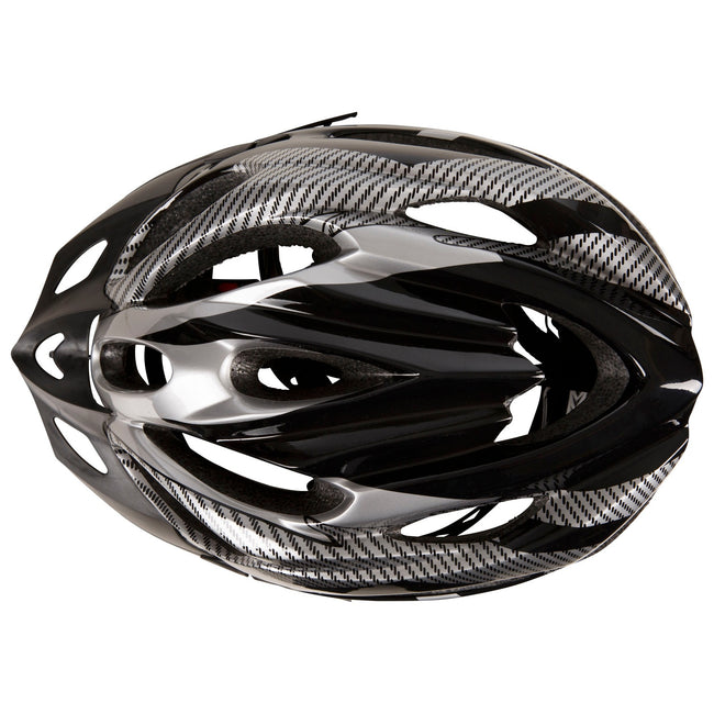 Black X - Side - Trespass Adults Unisex Crankster Cycling Helmet