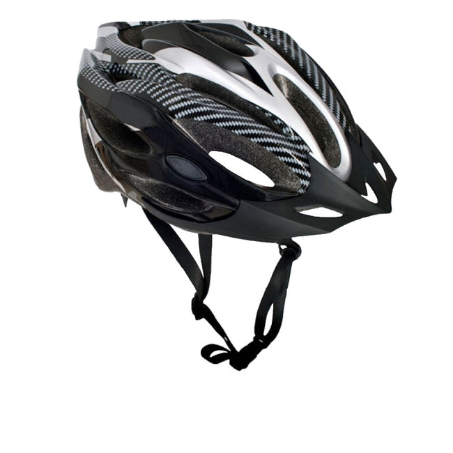 Black - Back - Trespass Adults Unisex Crankster Cycling Helmet