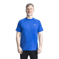 Blue - Side - Trespass Mens Cacama Duoskin Active T-Shirt