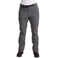Carbon - Front - Trespass Womens-Ladies Stormlight Hiking Trousers