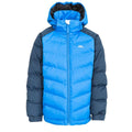 Navy - Front - Trespass Childrens Boys Sidespin Waterproof Padded Jacket