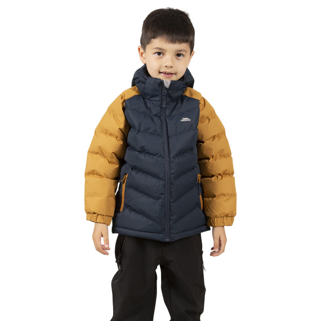 Sandstone - Side - Trespass Childrens Boys Sidespin Waterproof Padded Jacket