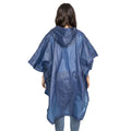 Navy Blue - Lifestyle - Trespass Adults Unisex Canopy Packaway Poncho