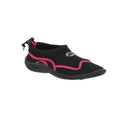 Black-Raspberry - Front - Trespass Adults Unisex Paddle Aqua Swimming Shoe