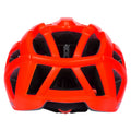 Neon Red - Back - Trespass Adults Zrpokit Cycle Helmet