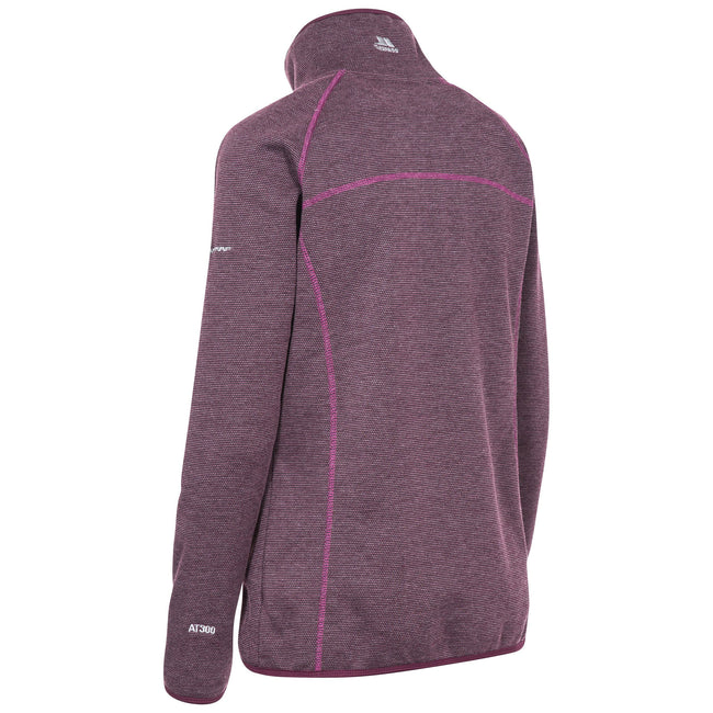 Potent Purple - Pack Shot - Trespass Womens-Ladies Tenbury Fleece Jacket