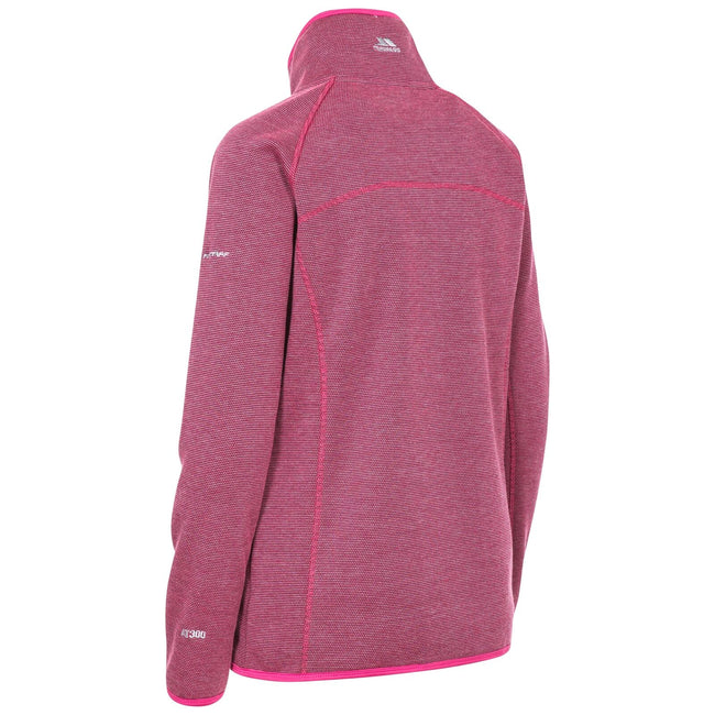 Pink Lady - Back - Trespass Womens-Ladies Tenbury Fleece Jacket