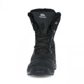Black - Side - Trespass Mens Negev II Leather Snow Boots