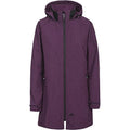 Potent Purple Marl - Front - Trespass Womens-Ladies Maeve Softshell Jacket