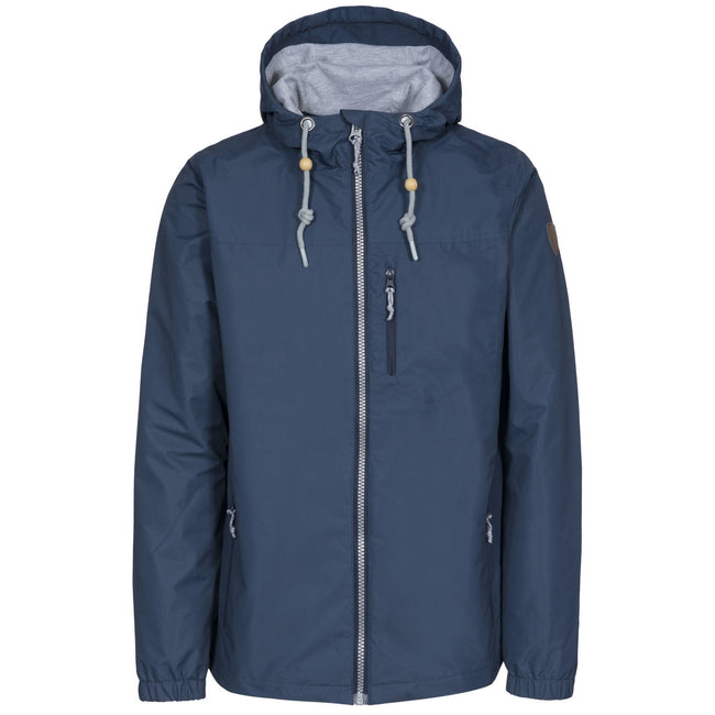 Navy - Front - Trespass Mens Anchorage Hooded Jacket