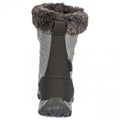 Storm Grey - Side - Trespass Womens-Ladies Esmae Waterproof Snow Boots