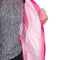 Hi Visibility Pink - Lifestyle - Trespass Womens-Ladies Beaming Packaway Hi-Vis Jacket