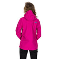 Fuchsia - Side - Trespass Womens-Ladies Gayle Waterproof Jacket