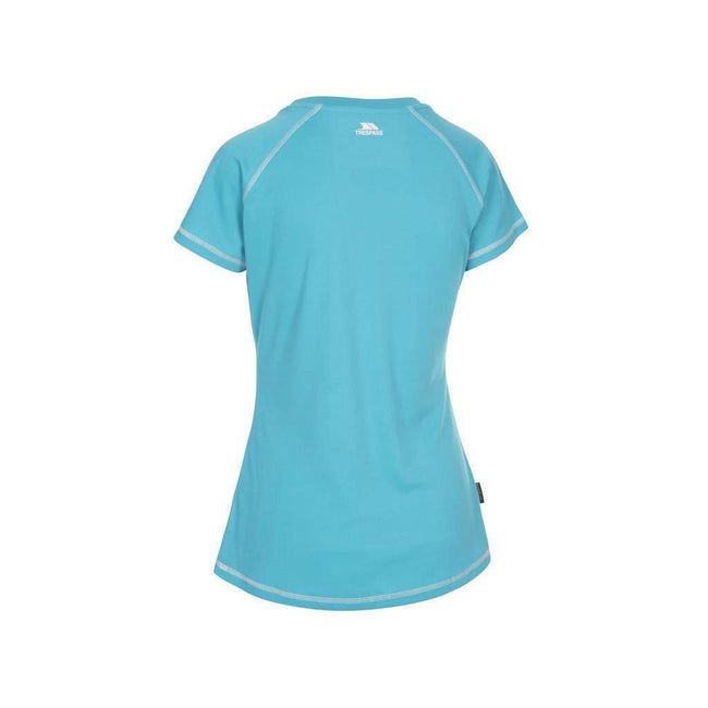 Marine - Back - Trespass Womens-Ladies Viktoria Active T-Shirt
