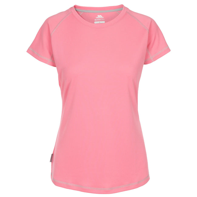Flamingo Pink - Front - Trespass Womens-Ladies Viktoria Active T-Shirt