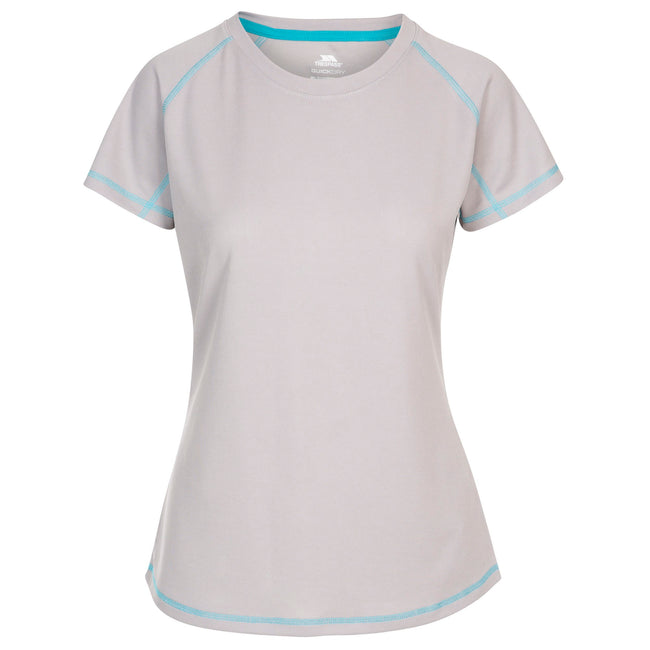 Platinum - Front - Trespass Womens-Ladies Viktoria Active T-Shirt