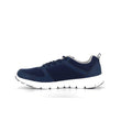 Navy - Side - Trespass Mens Chasing Memory Foam Trainers