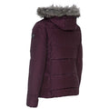 Fig - Back - Trespass Womens-ladies Nanette Faux Fur Trim Jacket