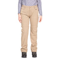 Wheat - Front - Trespass Womens-Ladies Eadie Convertible Trousers