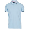 Sky Blue - Front - Trespass Mens PoloBrook Polo Shirt