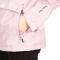 Light Lilac - Pack Shot - Trespass Womens-Ladies Voyage Waterproof Long-Sleeved Jacket
