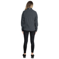 Charcoal Grey - Side - Trespass Womens-Ladies Meadows Fleece Top