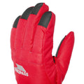 Red - Back - Trespass Childrens-Kids Ruri II Ski Gloves