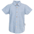 Denim - Front - Trespass Boys Exempt Short-Sleeved Shirt