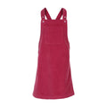 Berry - Front - Trespass Girls Convince Pinafore Casual Dress