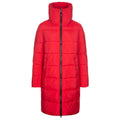 Red - Front - Trespass Womens-Ladies Faith Padded Jacket
