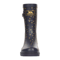 Midnight - Close up - Trespass Womens-Ladies Celeste Printed Wellington Boots