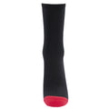 Black - Side - Trespass Unisex Adult Solace Socks (Pack of 5)